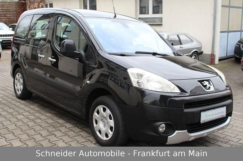 Gebraucht Peugeot Partner 120 PS (88 kW) 2012 Schwarz Van / Kleinbus
