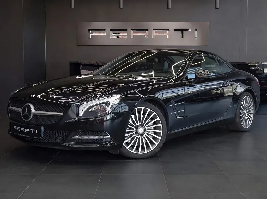 Gebraucht Mercedes SL500 435 PS (319 kW) 2012 Schwarz Cabrio