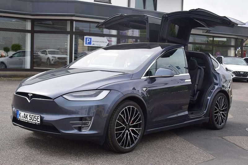 Second-hand Tesla Model X Performance 584 kW (795 CP) 2020 Gri SUV