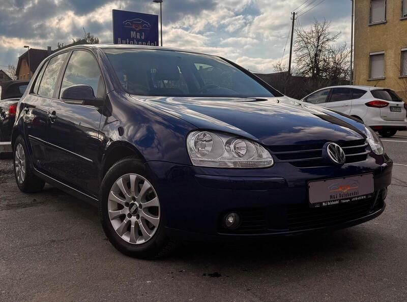 Blau Gebraucht 2007 VW Golf V Goal Kleinwagen | 4.699 € (Etwas zu teuer) - Bild 1/4