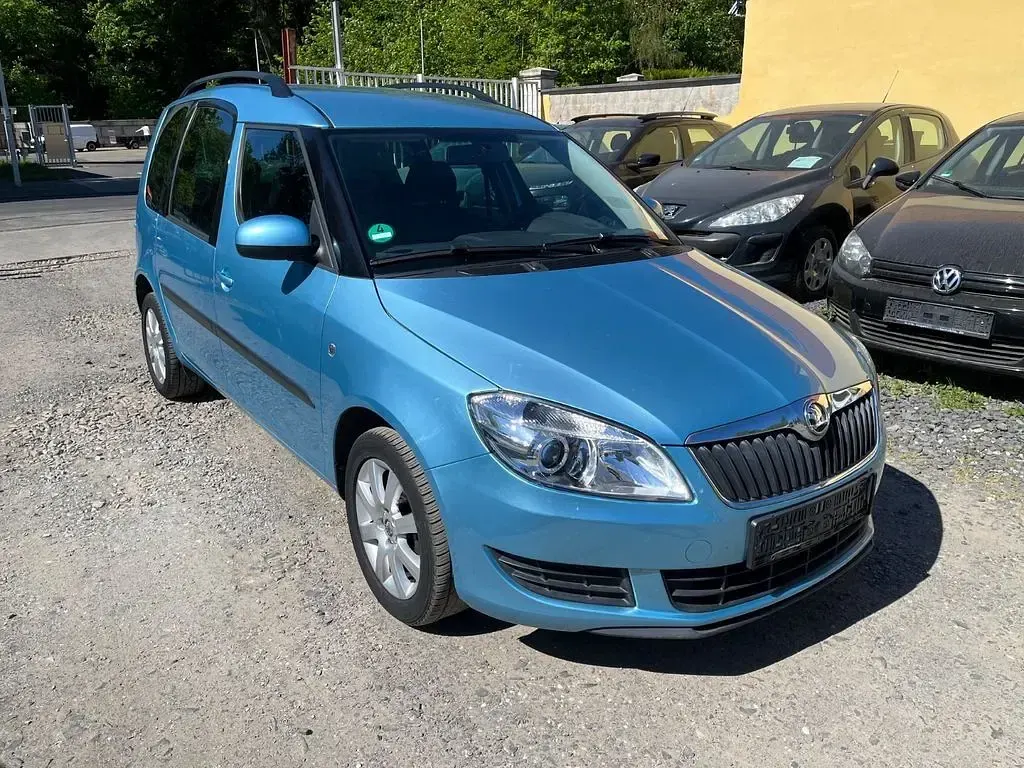Gebraucht Skoda Roomster Plus Edition 86 PS (63 kW) 2011 Blau Van / Kleinbus
