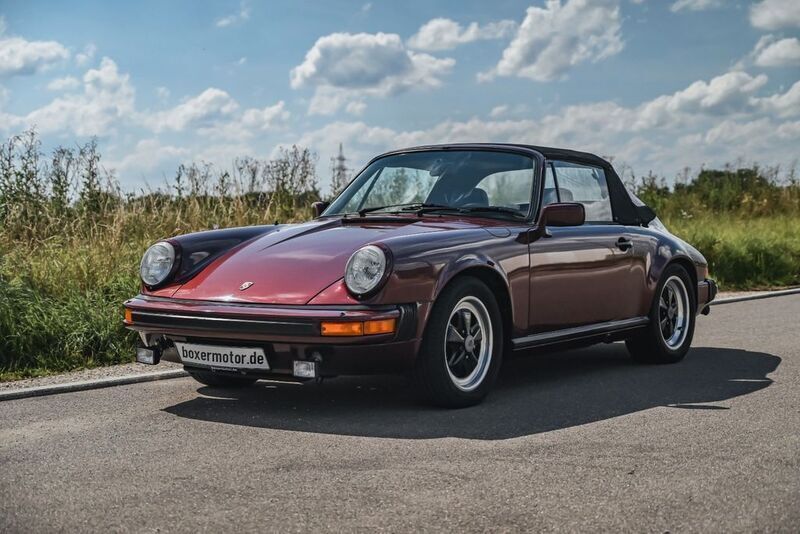 Rot Gebraucht 1983 Porsche 911 Cabrio | 59.900 € - Bild 1/4