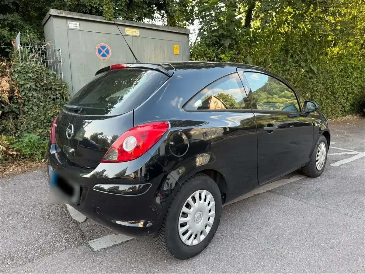 Gebraucht Opel Corsa 60 PS (44 kW) 2009 Schwarz Kleinwagen