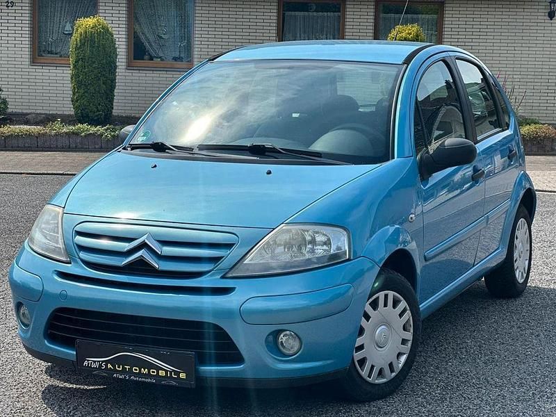 Blau Gebraucht 2007 Citroën C3 Exclusive Kleinwagen | 3.299 € (Fairer Preis) - Bild 1/4
