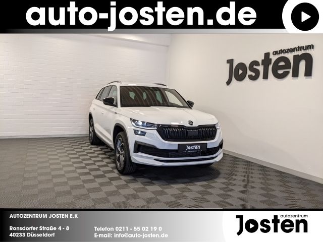 Weiß Gebraucht 2023 Skoda Kodiaq SportLine SUV | 43.990 € (Fairer Preis) - Bild 1/4