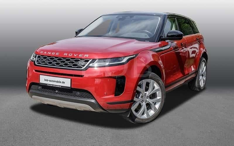 Firenze red (rot) (rot) Gebraucht 2021 Land Rover Range Rover evoque SE SUV | 33.810 € (Fairer Preis) - Bild 1/4