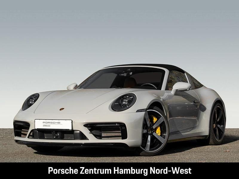Weiß Gebraucht 2024 Porsche 911 Targa 4S Cabrio | 196.099 € - Bild 1/4