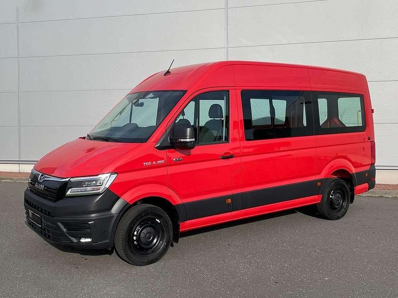 Neu MAN TGE 177 PS (130 kW) 2026 Feuerrot Van