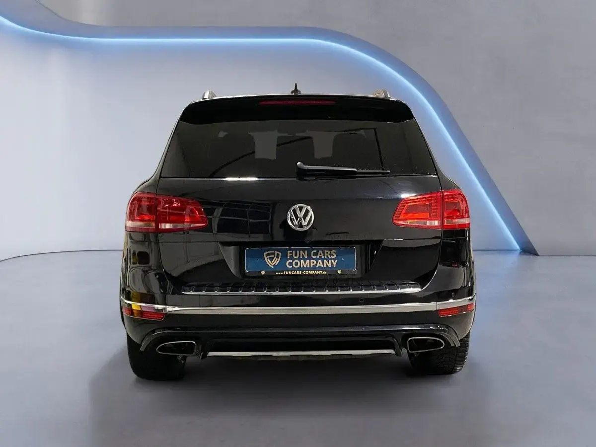 Gebraucht VW Touareg R-line 262 PS (192 kW) 2014 Schwarz SUV