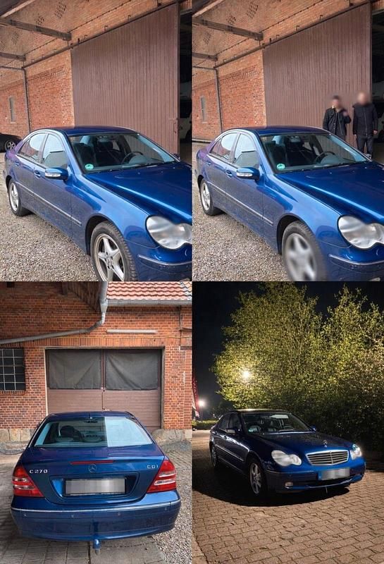Gebraucht Mercedes C270 175 PS (128 kW) 2001 Blau Limousine