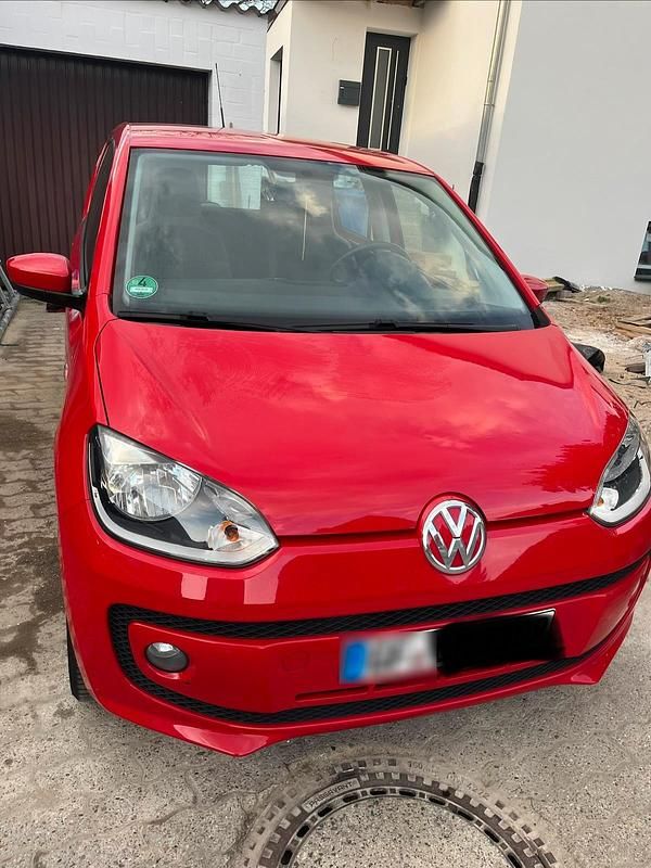 Gebraucht VW up! high up! 60 PS (44 kW) 2012 Rot Kleinwagen