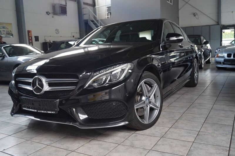 Schwarz Gebraucht 2014 Mercedes C250 Limousine | 16.990 € (Guter Preis) - Bild 1/4