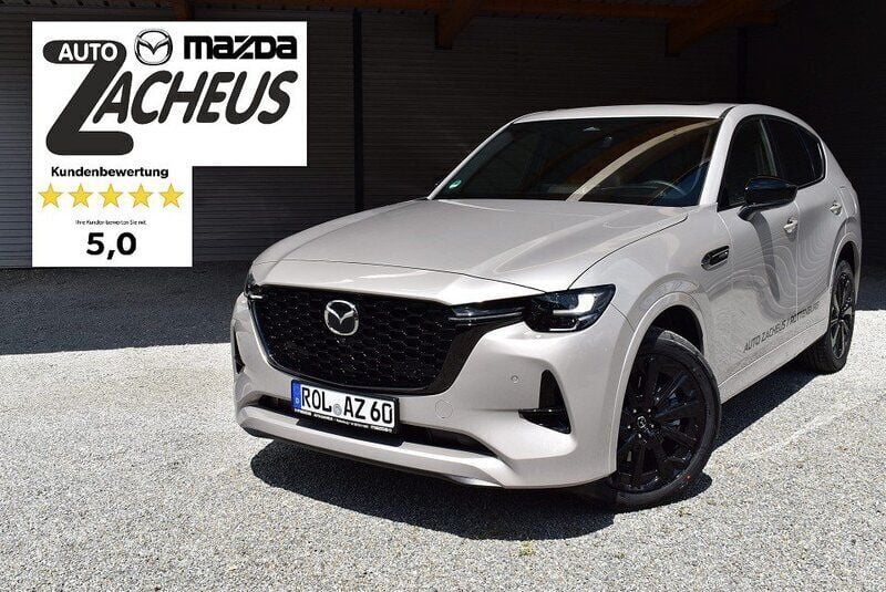 Grau Gebraucht 2025 Mazda CX-60 Homura-Line SUV | 50.100 € (Teuer) - Bild 1/4