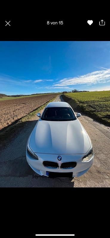 Gebraucht BMW 116 150 PS (110 kW) 2012 Weiß Kleinwagen