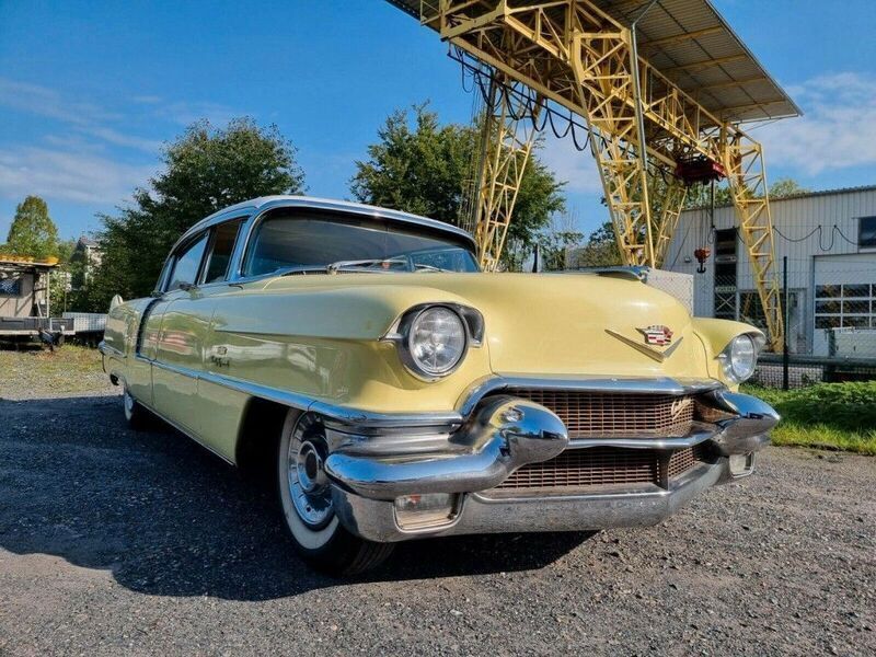 Gelb Gebraucht 1956 Cadillac Fleetwood Limousine | 19.500 € - Bild 1/4