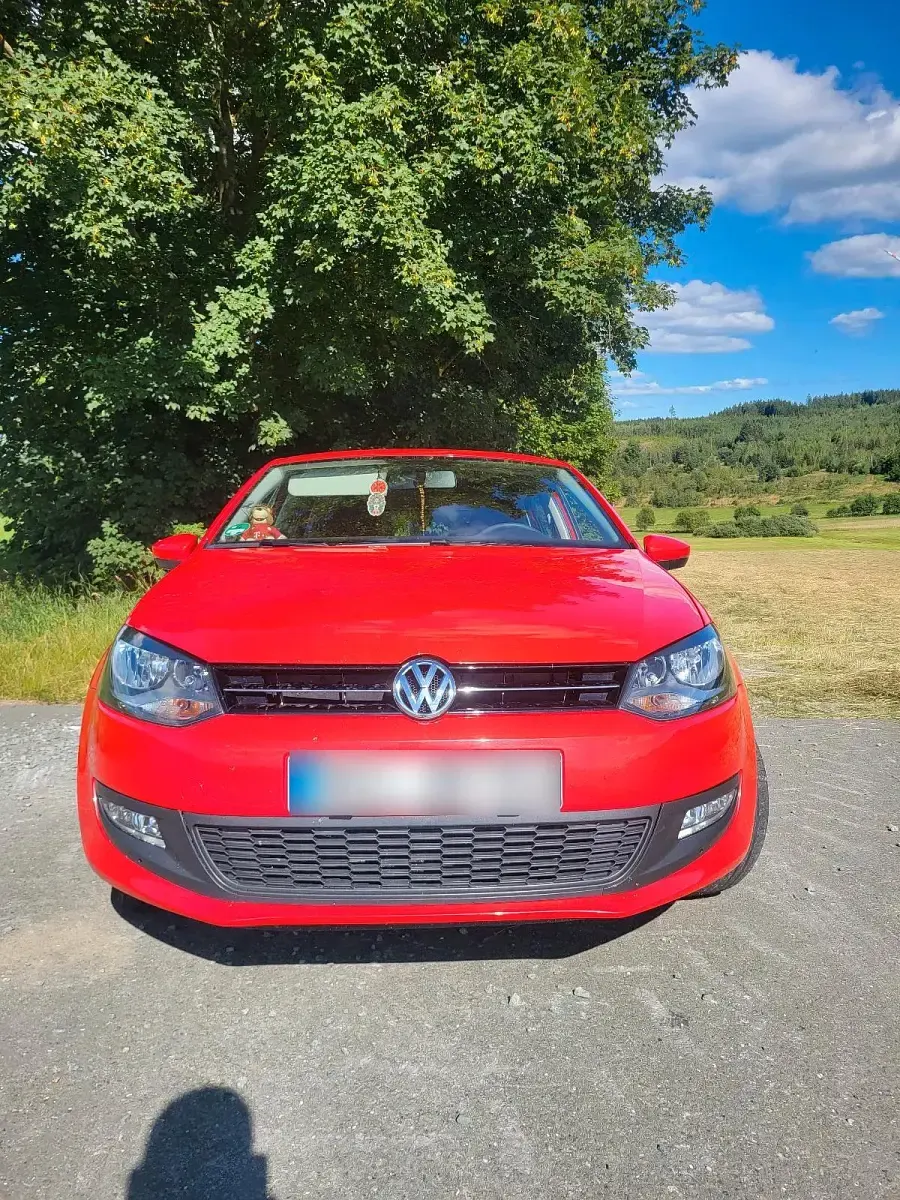 Gebraucht VW Polo 86 PS (63 kW) 2012 Rot Kleinwagen
