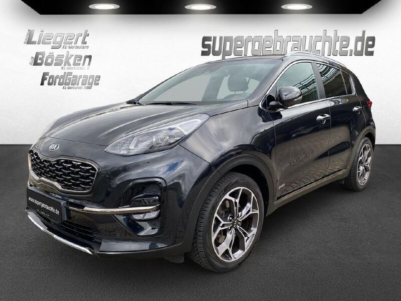 (1k) zilinaschwarz met. Gebraucht 2019 Kia Sportage GT-Line SUV | 20.950 € (Etwas zu teuer) - Bild 1/4