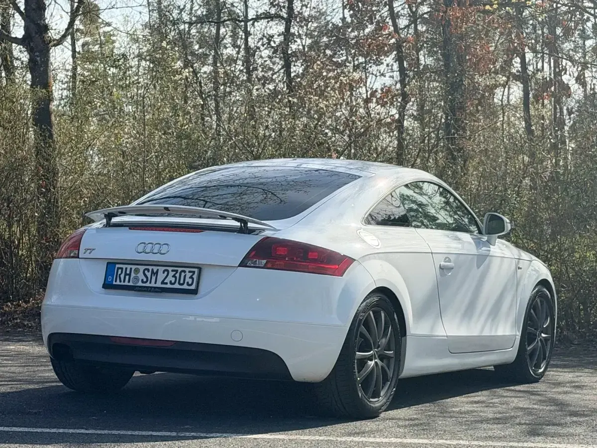 Gebraucht Audi TT S-Line 200 PS (147 kW) 2008 Weiß Coupé