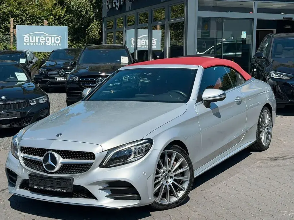 Gebraucht Mercedes C300 AMG line 258 PS (189 kW) 2020 Silber Cabrio