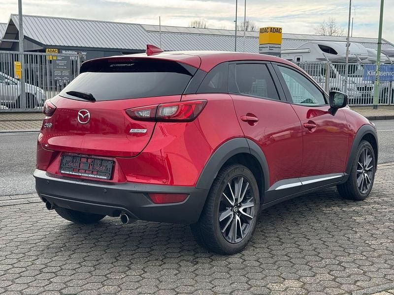 Gebraucht Mazda CX-3 Exclusive-Line 105 PS (77 kW) 2018 Rot SUV