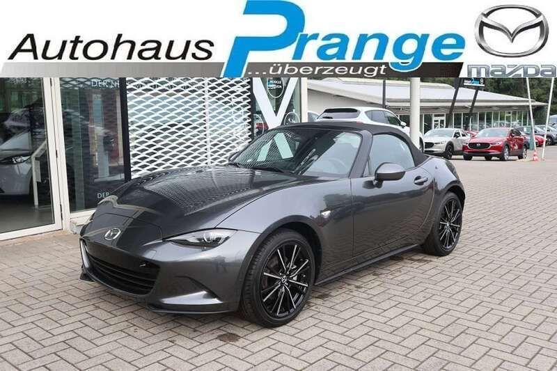 Machine gray Neu 2025 Mazda MX5 Exclusive-Line Cabrio | 34.985 € - Bild 1/4