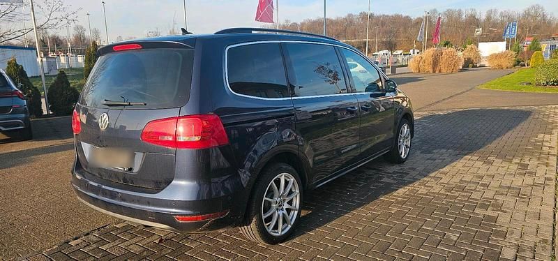 Gebraucht VW Sharan 150 PS (110 kW) 2015 Blau Van / Kleinbus