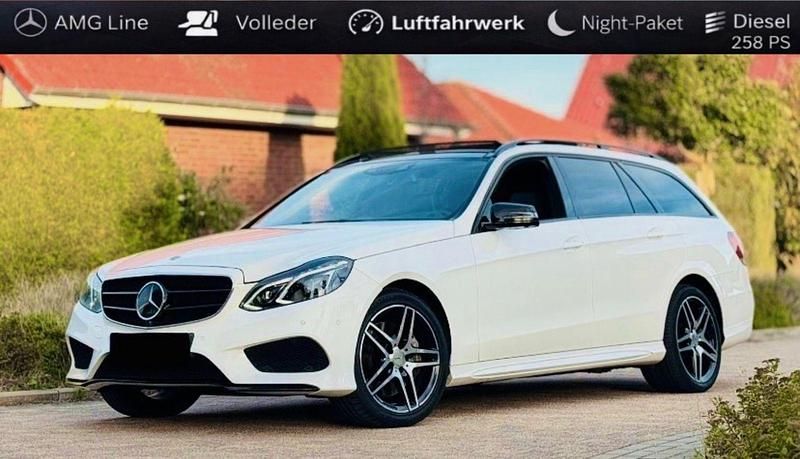 Gebraucht Mercedes E350 AMG 258 PS (189 kW) 2016 Weiß Kombi