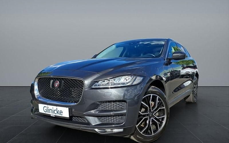 Carpathian grey Gebraucht 2019 Jaguar F-Pace Portfolio SUV | 30.890 € (Guter Preis) - Bild 1/4