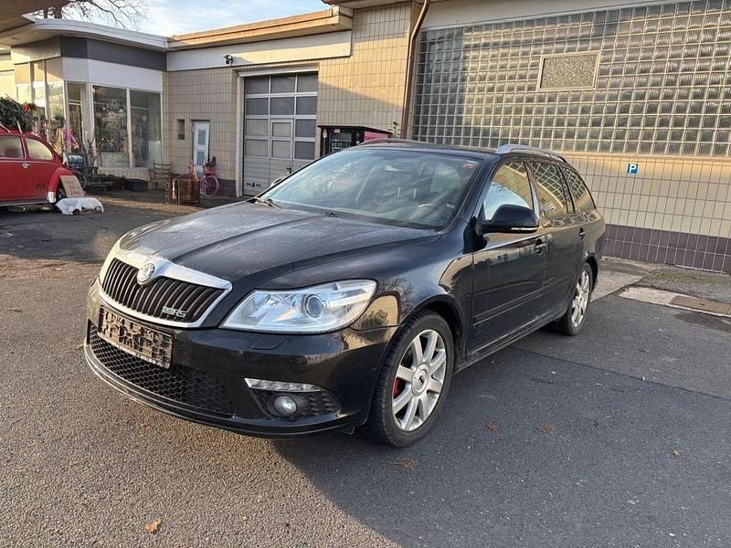 Gebraucht Skoda Octavia RS 170 PS (125 kW) 2011 Schwarz Kombi