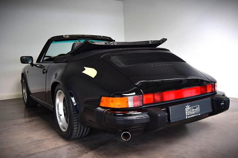 Gebraucht Porsche 911 231 PS (169 kW) 1987 Schwarz Cabrio