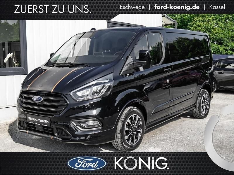 Schwarz Gebraucht 2021 Ford Transit Custom Sport Van | 33.320 € (Guter Preis) - Bild 1/4