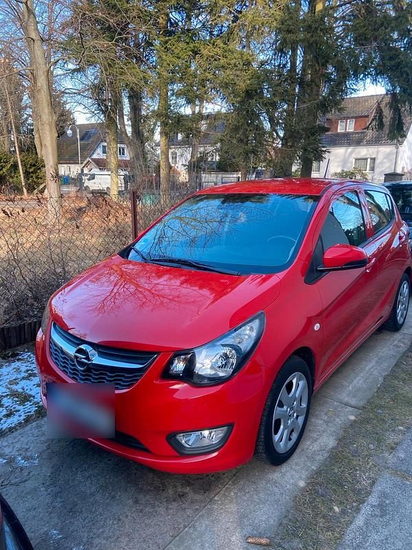 Gebraucht Opel Karl 74 PS (54 kW) 2016 Rot Kleinwagen