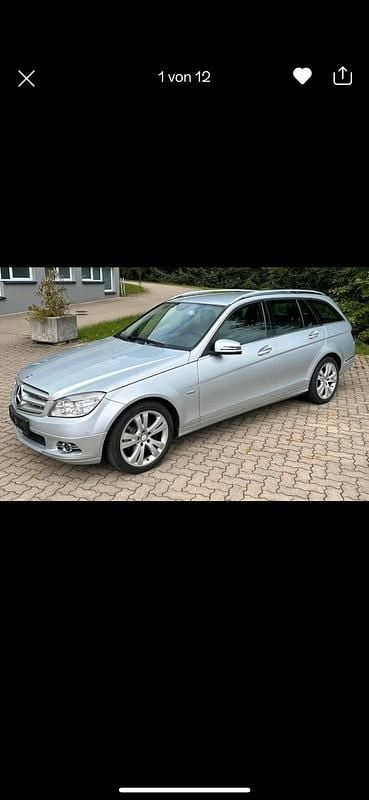 Silber Gebraucht 2008 Mercedes C220 Avantgarde Kombi | 6.399 € (Fairer Preis) - Bild 1/4