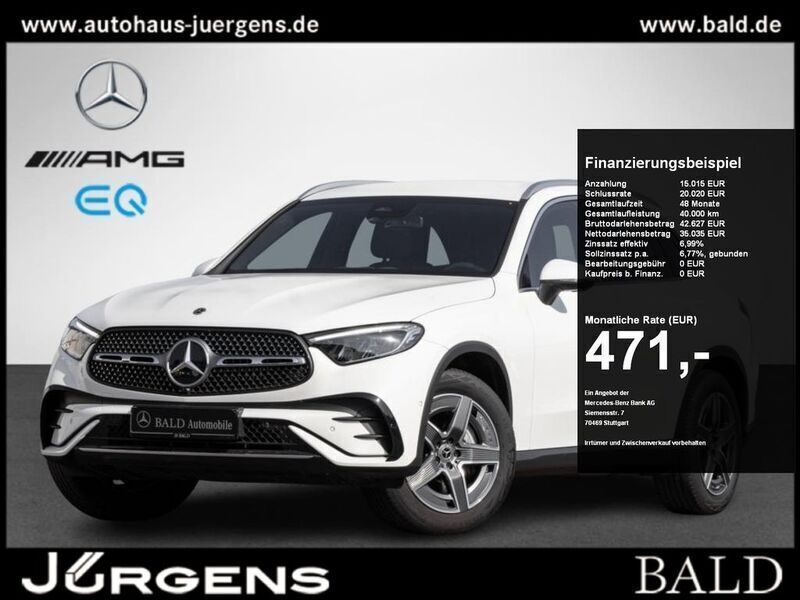 Polarweiss Gebraucht 2023 Mercedes GLC200 AMG SUV | 49.750 € (Guter Preis) - Bild 1/4