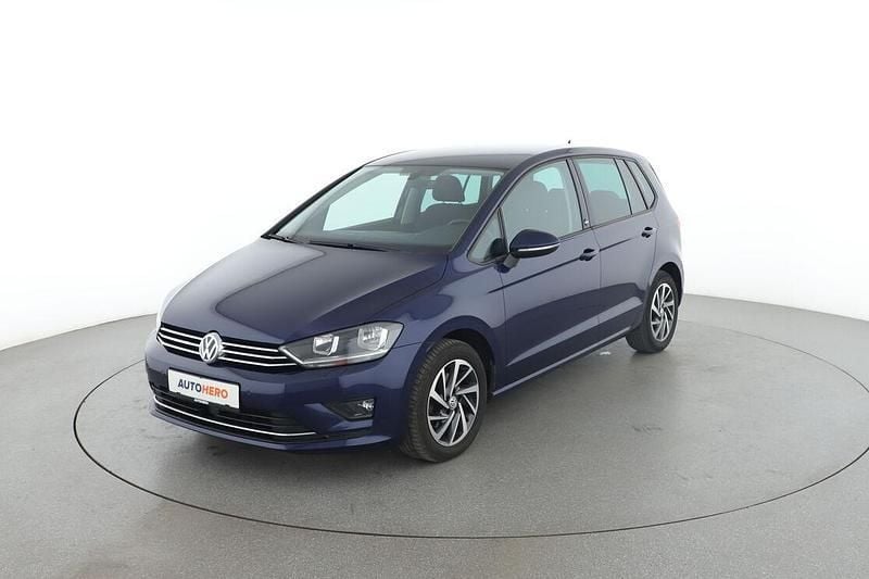 Blau Gebraucht 2017 VW Golf Sportsvan Sound Van / Kleinbus | 13.100 € (Fairer Preis) - Bild 1/3