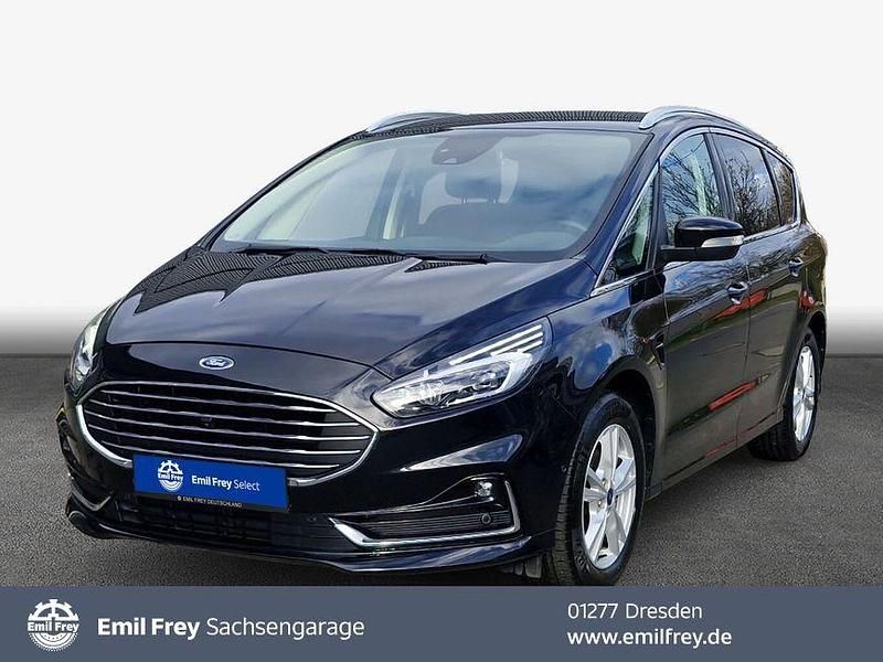 Gebraucht Ford S-MAX Titanium 190 PS (139 kW) 2022 Schwarz Van / Kleinbus