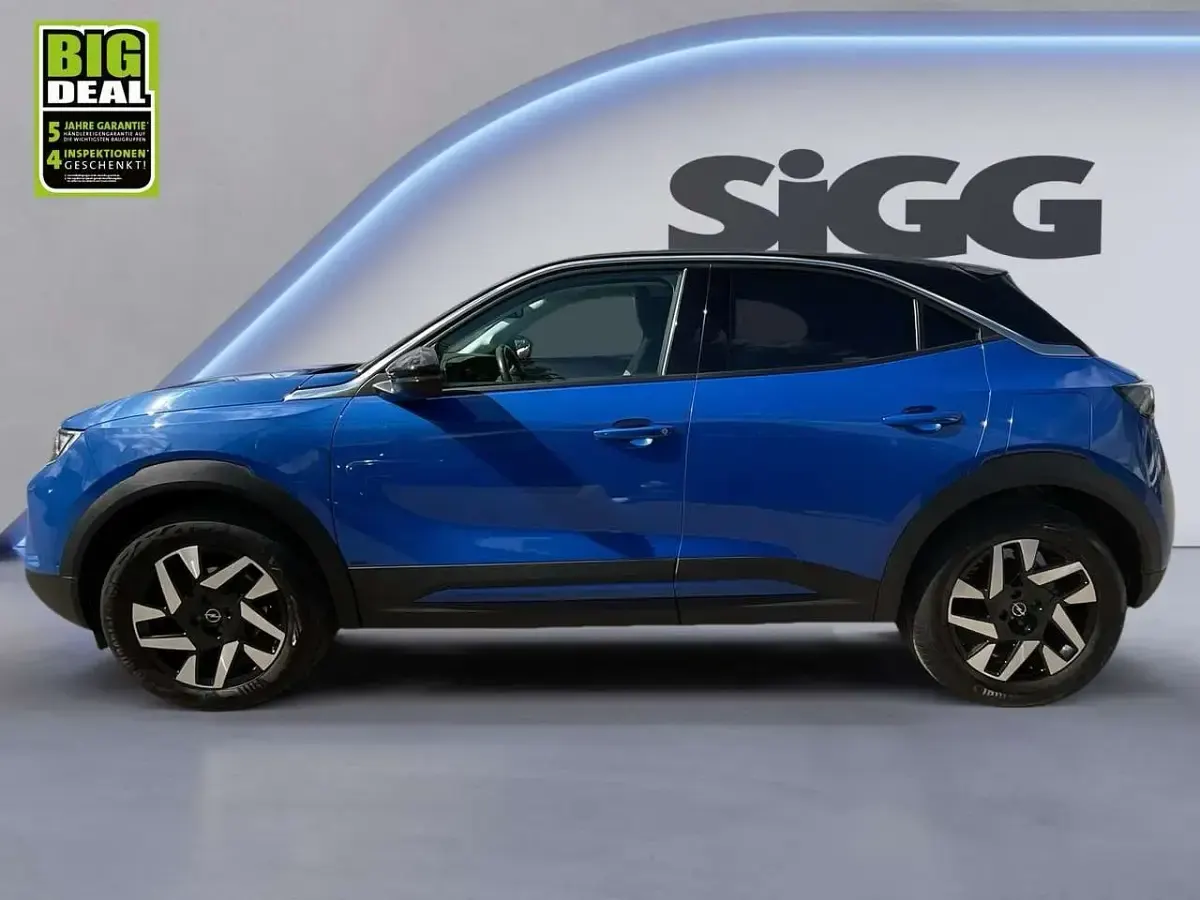 Gebraucht Opel Mokka Elegance 101 PS (74 kW) 2023 Perl blau/voltaik blau SUV