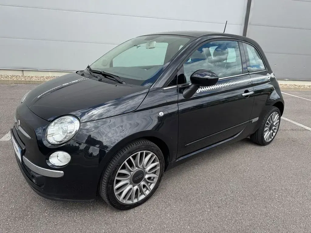 Gebraucht Fiat 500 95 PS (69 kW) 2014 Schwarz Kleinwagen