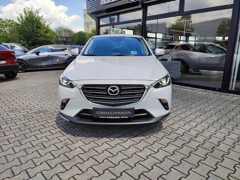 Gebraucht Mazda CX-3 Comfort 121 PS (88 kW) 2021 Weiß SUV