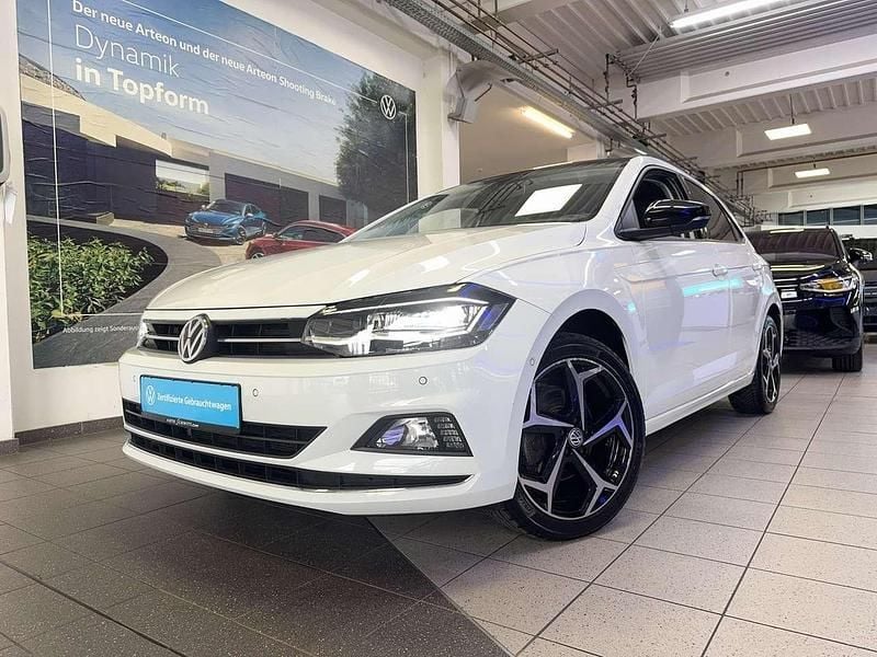 Pure white Gebraucht 2020 VW Polo Highline Kleinwagen | 20.990 € (Fairer Preis) - Bild 1/4