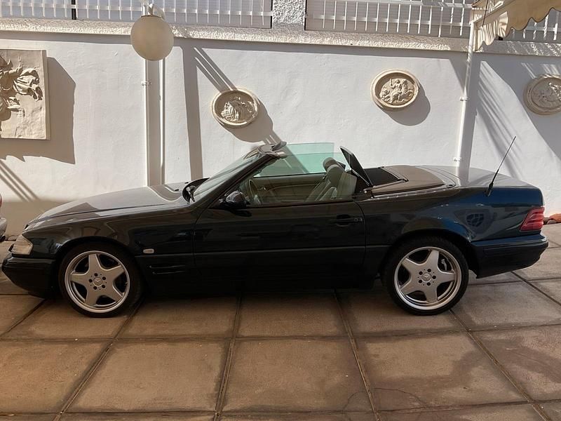 Gebraucht Mercedes SL320 190 PS (139 kW) 2001 Blau Cabrio
