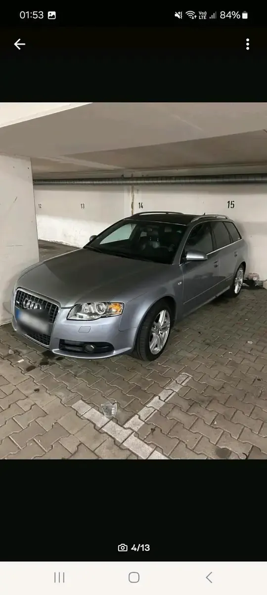Gebraucht Audi A4 S-Line 163 PS (119 kW) 2005 Silber Kombi