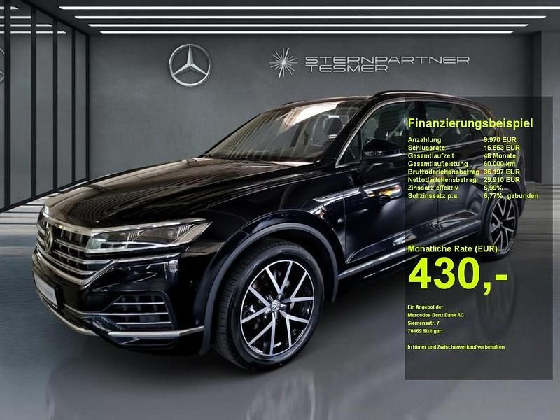 Schwarz Gebraucht 2020 VW Touareg Elegance SUV | 39.730 € (Guter Preis) - Bild 1/3
