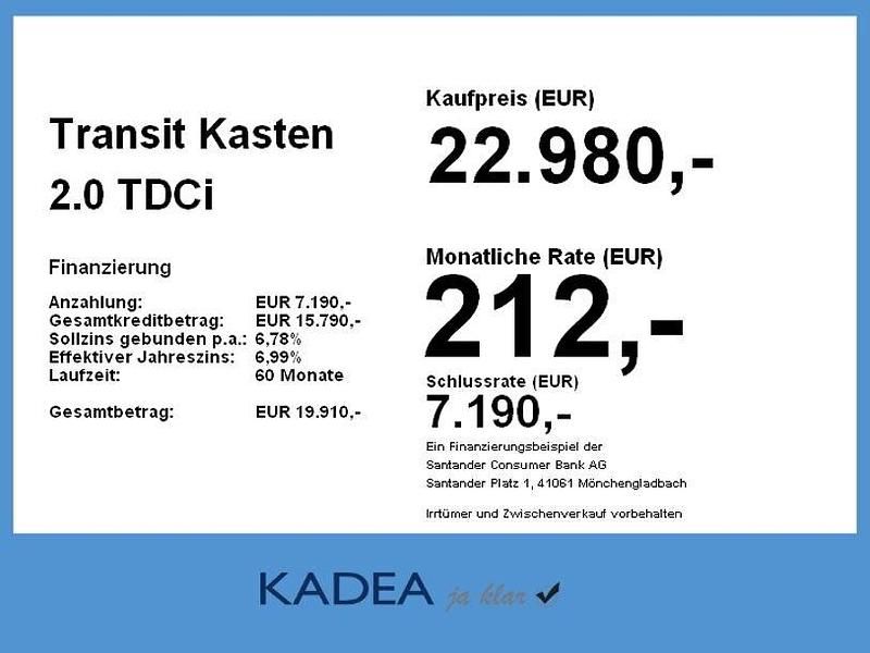 Gebraucht Ford Transit Trend 131 PS (96 kW) 2023 Frostweiß Limousine