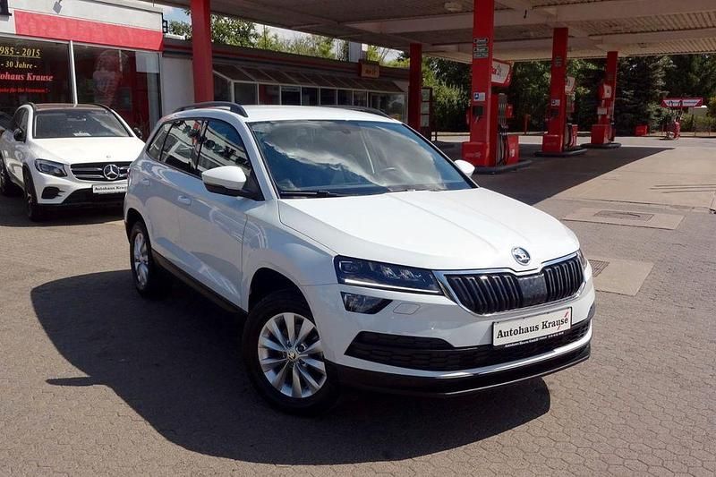 Gebraucht Skoda Karoq 150 PS (110 kW) 2019 Weiß SUV