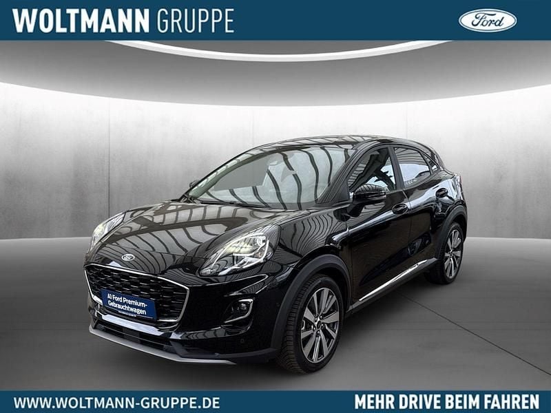 Gebraucht Ford Puma Titanium X 125 PS (91 kW) 2022 Obsidianschwarz metallic SUV