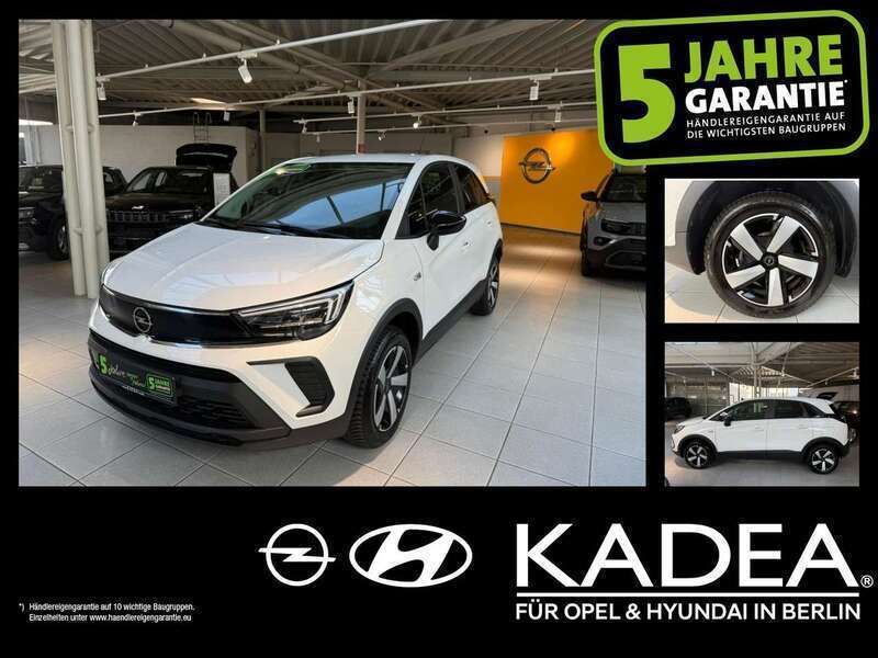 Jade weiss/arktis weiss (metallic) Gebraucht 2022 Opel Crossland SUV | 15.990 € (Fairer Preis) - Bild 1/3