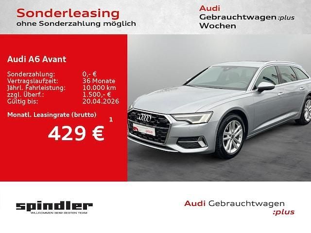 Gebraucht Audi A6 Advanced Plus 204 PS (150 kW) 2025 Florettsilber metallic Kombi