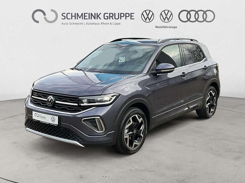 Rauchgrau metallic Neu 2025 VW T-Cross R-line SUV | 34.440 € (Teuer) - Bild 1/4