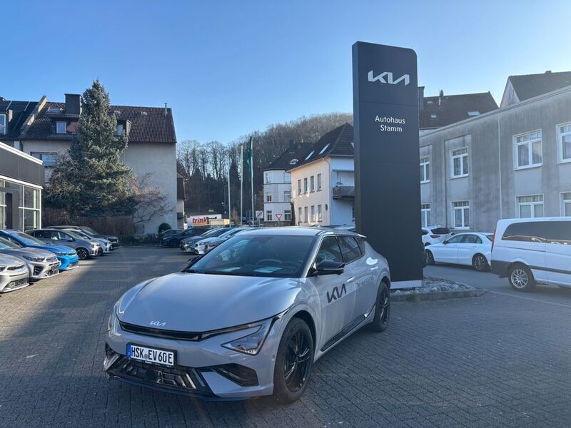 Grau Gebraucht 2024 Kia EV6 GT-Line SUV | 54.390 € (Teuer) - Bild 1/4